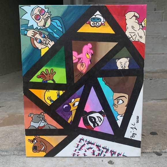 Art | Cartoon Network Collage | Poshmark